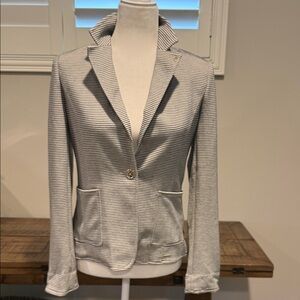 Women's Striped Blazer Jacket